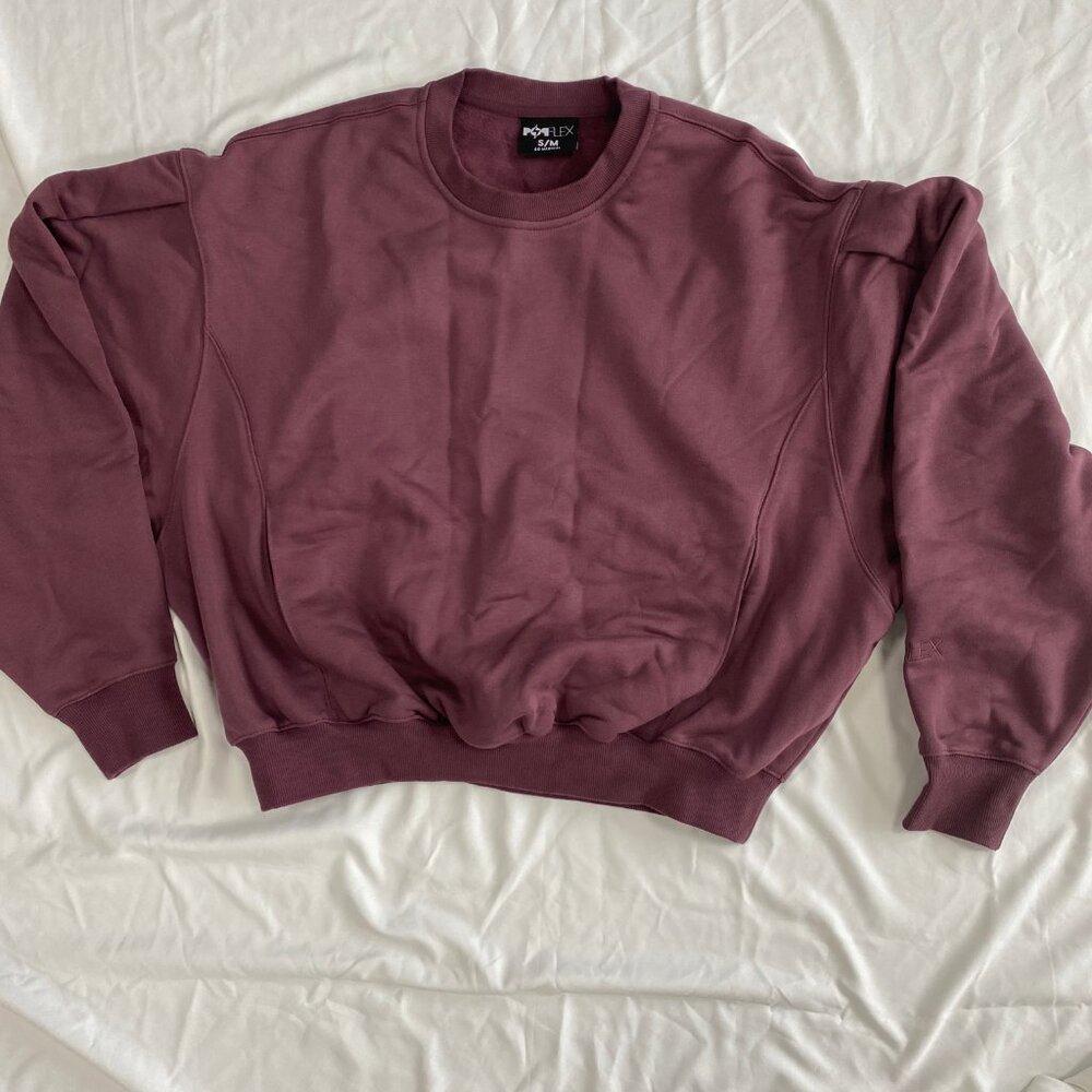 Popflex Brunch Sweater - Merlot - Picture 2 of 6